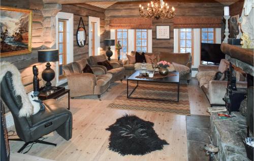 Gol Municipality House | Awesome Home In Hemsedal With Sauna