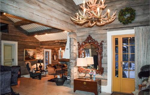 Gol Municipality House | Awesome Home In Hemsedal With Sauna