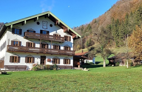 Ruhpolding Apartment | B Apartment Branderalm 52sqm, balcony, eat-in kitchen, 2 bedrooms, 1 bed-sitting room