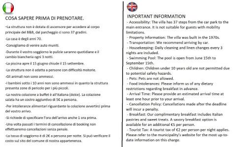 Centola Bed & Breakfast | B&B Casabianca Palinuro