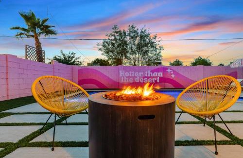 McDowell Parkway House | Bachelorette! Fire Pit+Heated Pool+3MI to Old Town