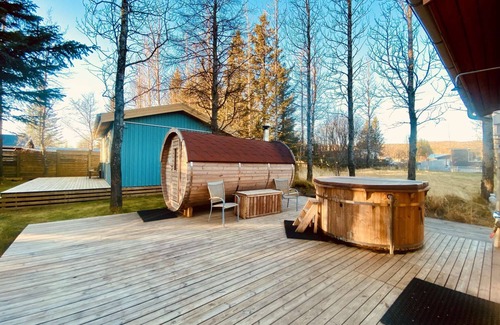 Hveragerdi House | Backyard Village - Turquoise House