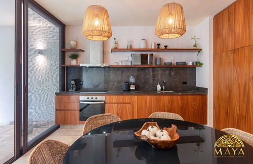 Zama Resort | BajoCielo107 Lux 2BR Condo Priv Pool in Aldea Zama