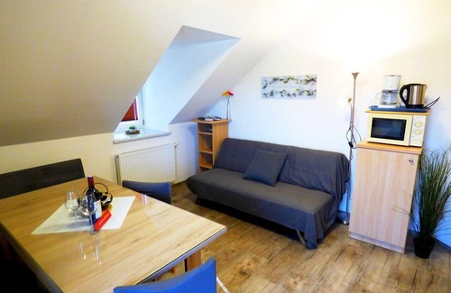 Morbisch am See Apartment | Balcony apartment with two separate bedrooms