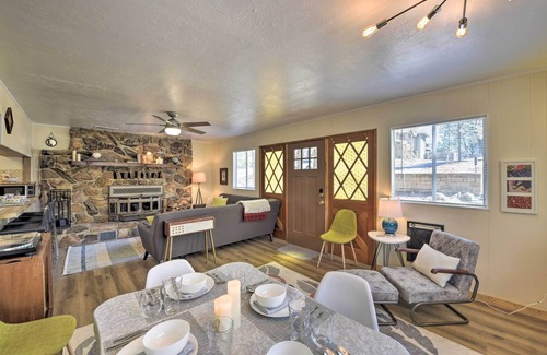 Glencoe Cabin | Balcony & Forest Views: Cabin in Pioneer!