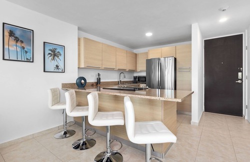 Herreras Apartment | Balcony With Views | Beachfront | Nice Pool