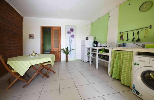 Deshaies Apartment | Bamboo apartment in a postcard setting overlooking the Caribbean Sea