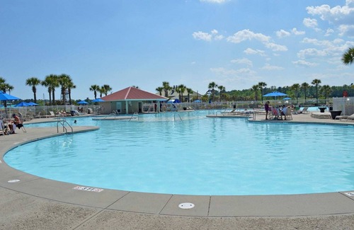 North Myrtle Beach Condo | Barefoot North Tower 3 Bedroom | Waterway Views Huge Pool Balcony Near Barefoot Landing