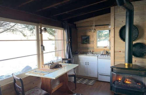 Port Angeles Cabin | Barnacle Hill Olympic Beach Cabin on the Strait of Juan De Fuca