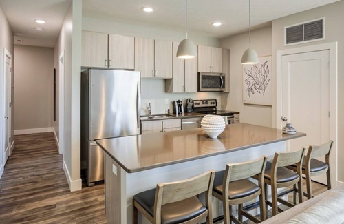 McKinney Apartment | Barsala l Modern 1BD Oasis with Pool & Smart Features
