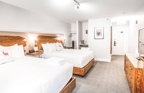 Canmore Hotel | Basecamp Lodge I Double Queen Room