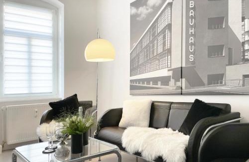 Gera Apartment | BAUHAUS Design-Luxus Apartment, 20er Jahre Stil, Garten
