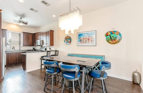 South Padre Island House | Bay Front 3 Story Haven: Gradual-Entry Pool: Boat Slip - Tortuga Bay 6-1