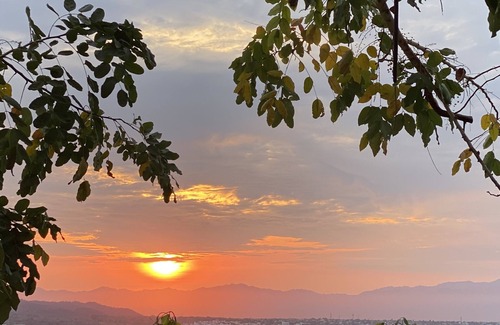 La Cruz de Huanacaxtle Villa | Bay View Large King Bed Studio with Private Terrace