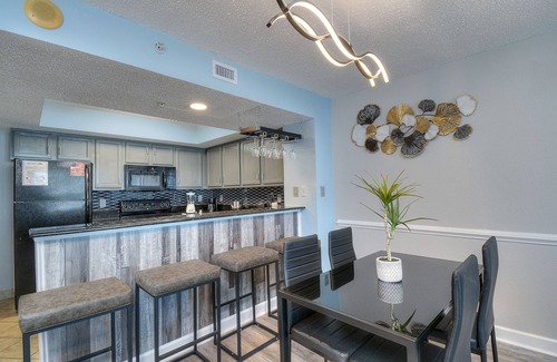Downtown Myrtle Beach Condo | Bay View Resort 604A - 1 Bed/1 Bath Ocean Front Condo - Pools, Lazy River, Hot Tub, & Splash Deck