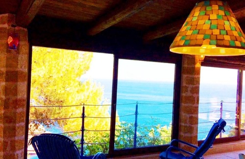 Porto Tricase House | Bay View Villa by the Sea with Exclusive Pool