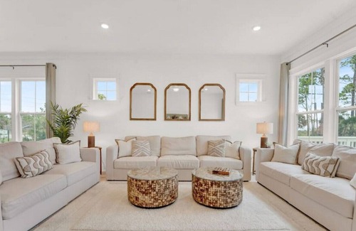 Port St. Joe House | Baydreamer - Stunning home w/ bay views, pool table, sleeps 10!