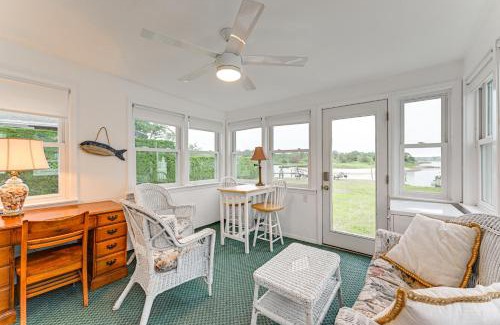 East Quogue House | Bayfront East Quogue Retreat with Private Boat Dock