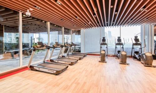 Business Bay Resort | Bayz Business Bay Lux Studio with Resort Amenities