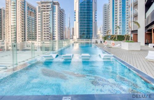 Business Bay Resort | Bayz Business Bay Lux Studio with Resort Amenities