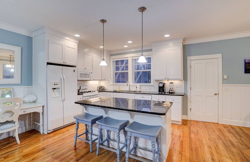 Nelscott House | Beach Bungalow with Double Decker Wrap Around Porch, Pool, Park & Hot Tub!