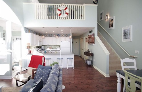 Manistee Condo | Beach Condo on the Harbor and short walk to Lake Michigan!