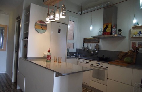Vilanova I la Geltru Apartment | Beach Front, Sea Views - Fist Line Entire Flat 3bedrooms- 2.5 bath