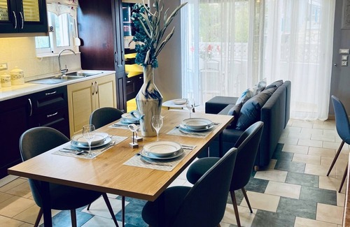 Stegna Villa | Beach front Villa with hot tub, just steps from the sea