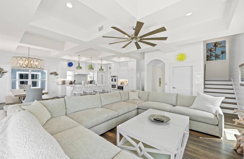 Port St. Joe House | Beach House - Sailfish - Mexico Beach - Beachfront, Private Beach and Pool