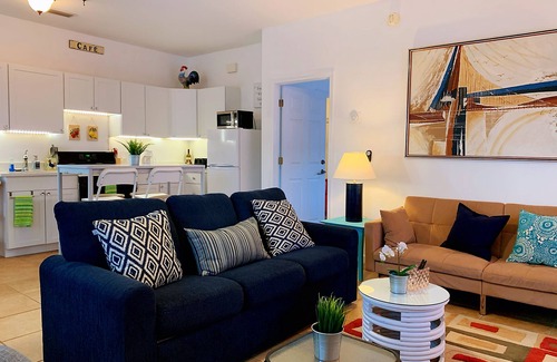 Jacksonville Beach House | Beach house with private patio/pet friendly 1B