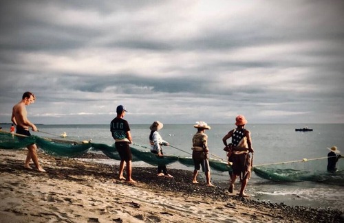 Caba Cottage | Beachfront Cottage Room #3 Shared Bathroom