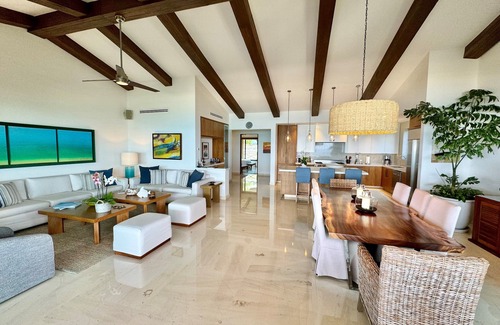 Punta de Mita Condo | BEACHFRONT - FRONT ROW PENTHOUSE- Premier/Cook/Golf Cart