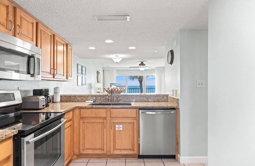 Lower Grand Lagoon Condo | Beachfront Getaway | Commodore 201 Corner Unit with Amazing Views VIP