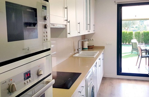 Calafat Apartment | Beachfront Ground Floor Apartment with Private Garden and Pool