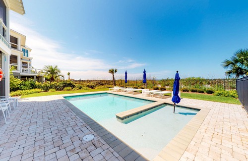 Edisto Island House | Beachfront Home Features Free WiFi, Private Pool, Patio, & Private Washer/Dryer