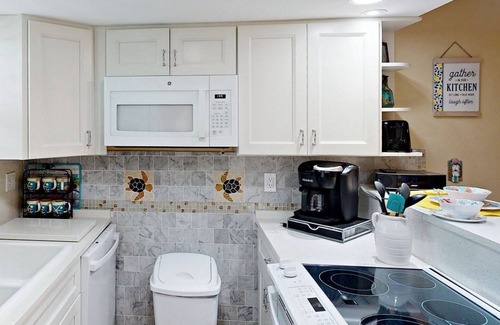 New Smyrna Beach Condo | Beachfront Pet-Friendly Condo - 2BR/2BA - Steps to No-Drive Beach!