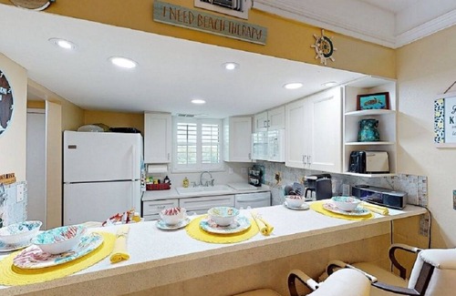 New Smyrna Beach Condo | Beachfront Pet-Friendly Condo - 2BR/2BA - Steps to No-Drive Beach!