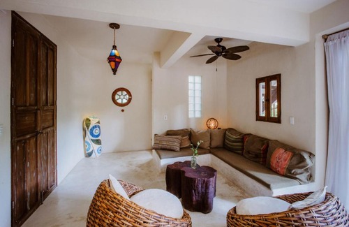 Zona Hotelera Villa | Beachfront villa Casa Tulum beach 8