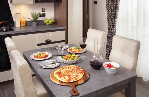 Camber House | Beachwood 21. A fabulous and cosy caravan with everything you need.