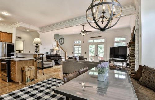 Big Canoe House | Bear Pause Cottage - Big Canoe Cottage Rental - Fireplace, Screened Porch, Ping Pong, Stylish Decor, Hiking Trails - Big Canoe,