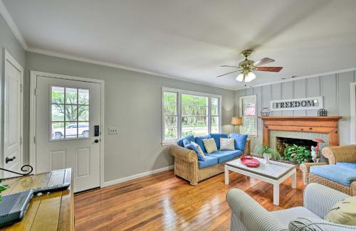 Burton House | Beaufort Home with Porch, 4 Mi from Downtown!