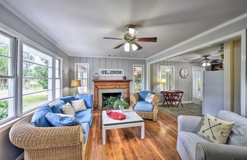 Burton House | Beaufort Home with Porch, 4 Mi from Downtown!