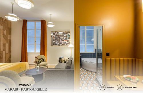 3rd Arrondissement Apartment | Beauquartier - Marais, Pastourelle