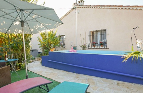 Mouans-Sartoux Villa | Beautiful private villa for 4 guests with private pool, A/C, WIFI, TV, terrace and pets allowed