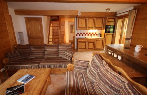 Bisanne 1500 Apartment | Beautiful 4-room apartment 10 pers. Les Saisies-Bisanne 1500, Parking and pool access