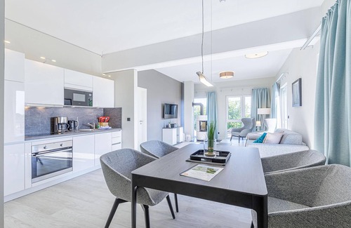 Ostseebad Wustrow Apartment | Beautiful 5-star vacation apartment Rundblick between the Bodden and the Baltic Sea