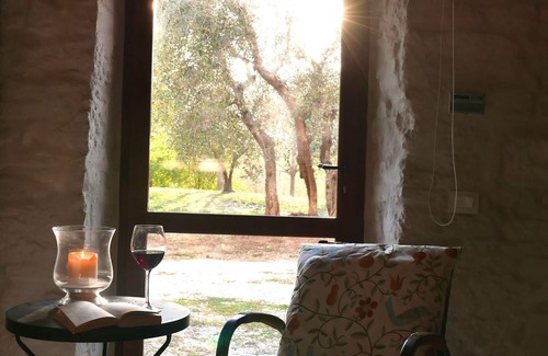 Colle di Val d'Elsa Villa | Beautiful apartment in villa with WIFI, pool, TV, patio and panoramic view, close to San Gimignano