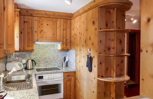 Sils-Maria Apartment | Beautiful apartment for 4 guests with WIFI, TV, balcony and pets allowed