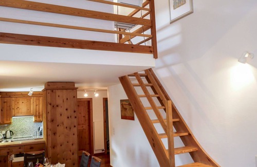 Sils-Maria Apartment | Beautiful apartment for 4 guests with WIFI, TV, balcony and pets allowed