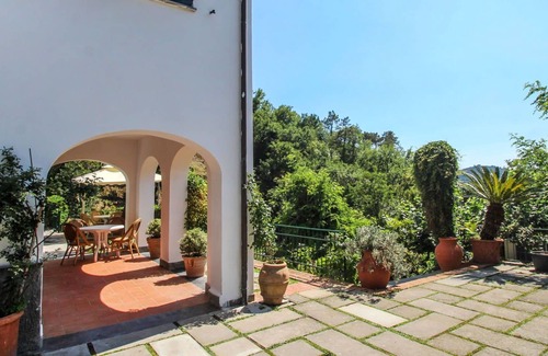 Casarza Ligure Apartment | Beautiful apartment for 4 guests with WIFI, A/C, hot tub, TV, patio and pets allowed